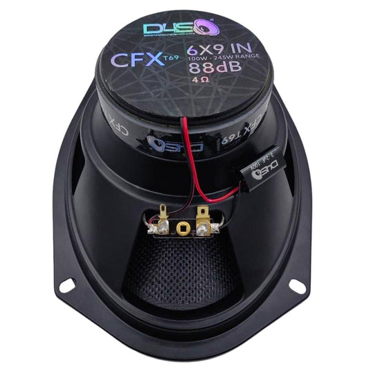 DOWN4SOUND CFXT69 - 6x9 INCH CAR AUDIO SPEAKERS - 245W RMS ( PAIR )