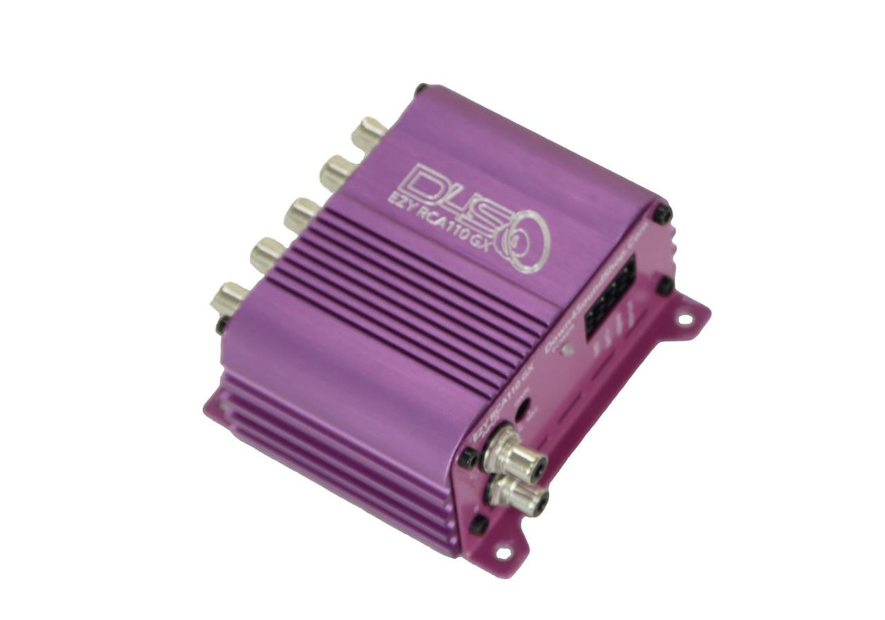 DOWN4SOUND - EZY RCA110GX - PINK - POWER RCA DISTRIBUTION WITH MASTER GAIN CONTROL