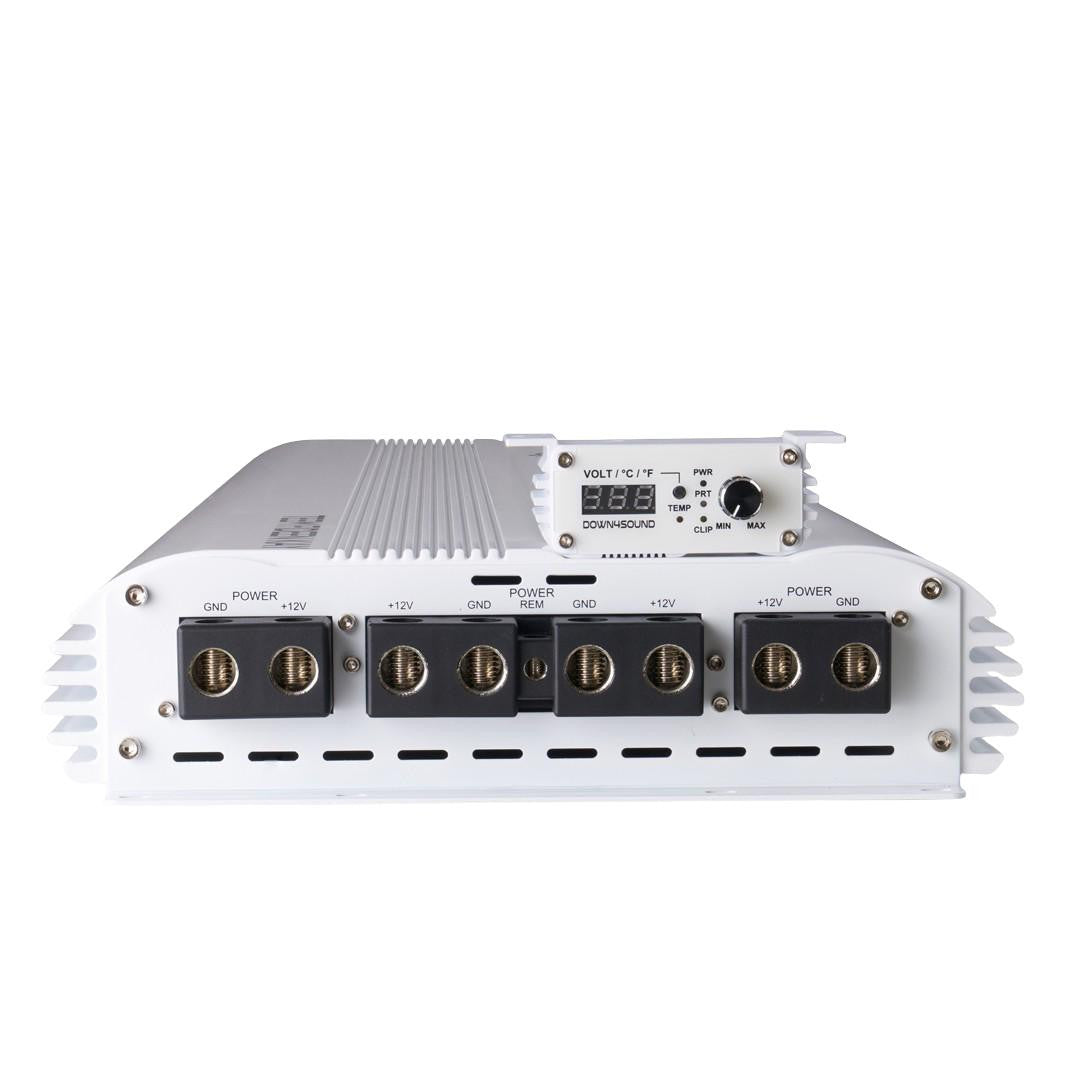 15000x1 D4S TEEMFIDEEN KAY 1CH AMPLIFIER-WHITE GLOSS