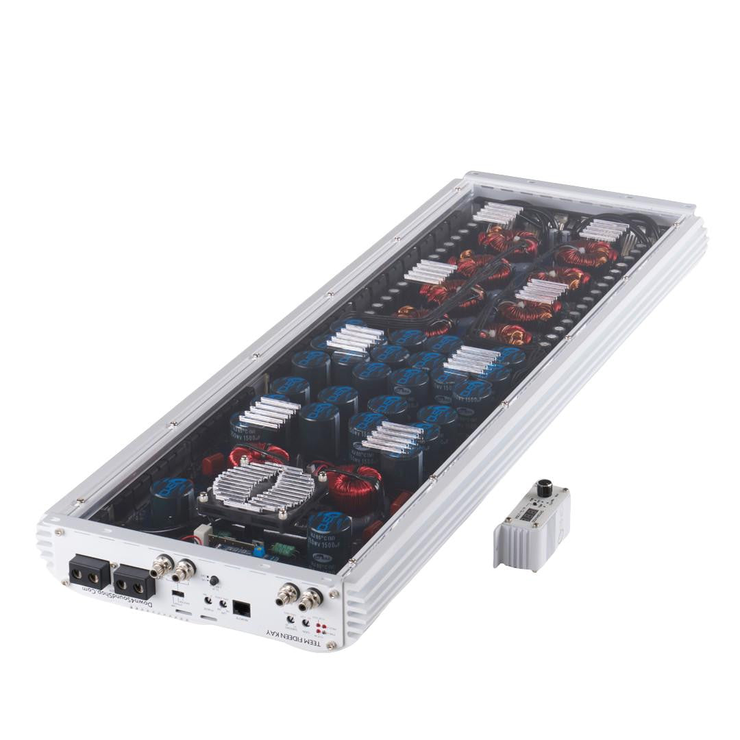 15000x1 D4S TEEMFIDEEN KAY 1CH AMPLIFIER-WHITE GLOSS