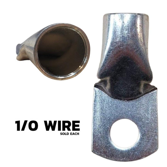 DOWN4SOUND TINNED 1/0 WIRE LUG - EACH