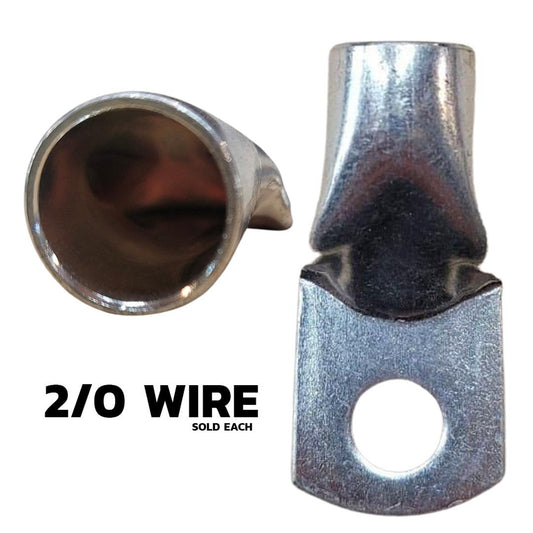 DOWN4SOUND TINNED 2/0 WIRE LUG - EACH