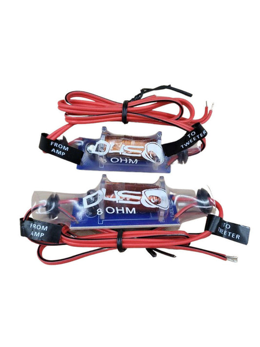 DOWN4SOUND TWEETER CROSSOVER ( BASS BLOCKER ) - 8 OHM | PAIR