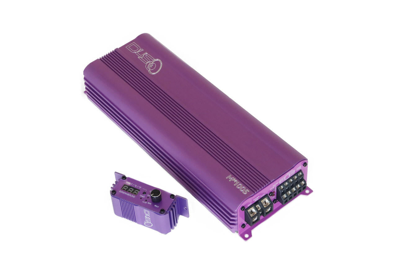 120x4 + 500x1   (MINI MAXX) MM1005 5 channel Amplifier Purple