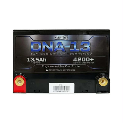DOWN4SOUND | DNA-13 - 13AH SODIUM-ION HIGH PERFORMANCE CAR AUDIO BATTERY ( 3500 - 5500W )