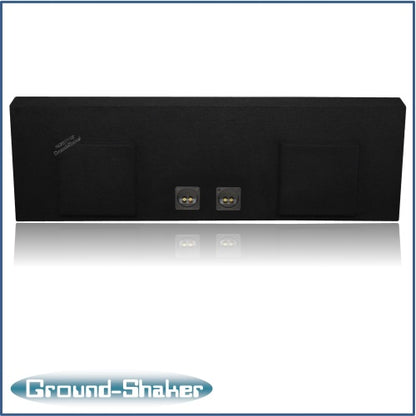 BLACK 10” DUAL SEALED L7T SUB BOX, FITS 99-07 FORD F-350 CREW-CAB