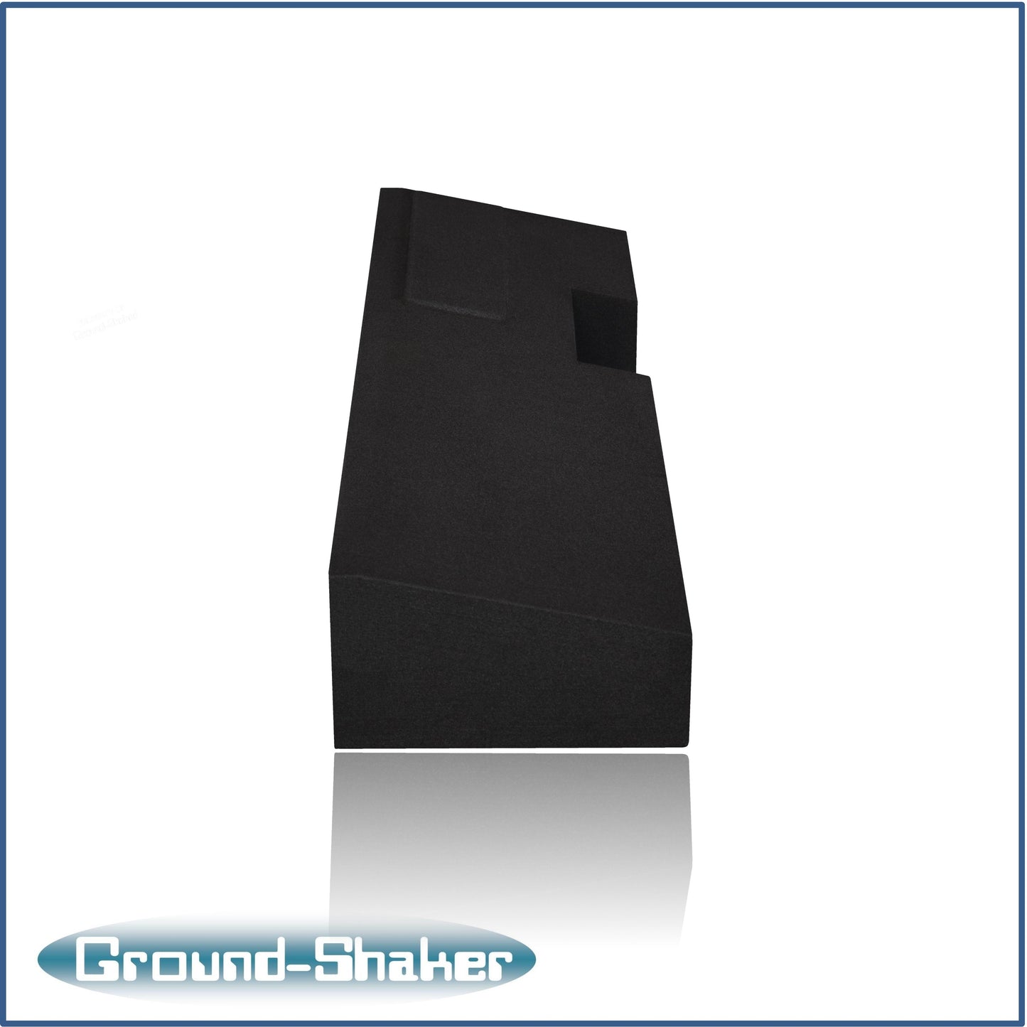 BLACK 8" DUAL PORTED SUB BOX, FITS 19-26 GMC Sierra DOUBLE & CREW-CAB