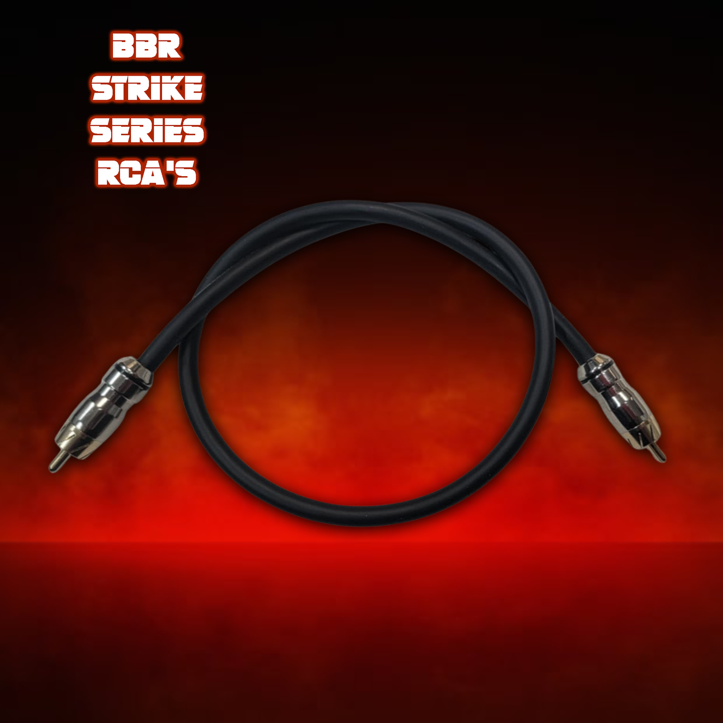 BBR Single Channel RCA CABLE. Hand Made in the USA