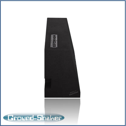 BLACK 10" DUAL SEALED SUB BOX, FITS 87-16 JEEP WRANGLER