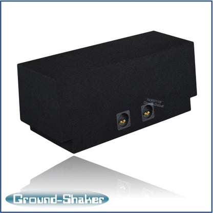 BLACK 8" DUAL SEALED SUB BOX, FITS 16-24 CHEVY CAMARO