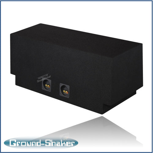 BLACK 12" DUAL SEALED SOLOBARIC SUB BOX, FITS 16-24 CHEVY CAMARO
