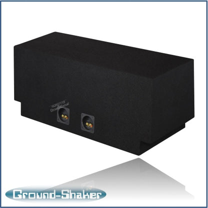 BLACK 10" DUAL SEALED SOLOBARIC SUB BOX, FITS 16-24 CHEVY CAMARO