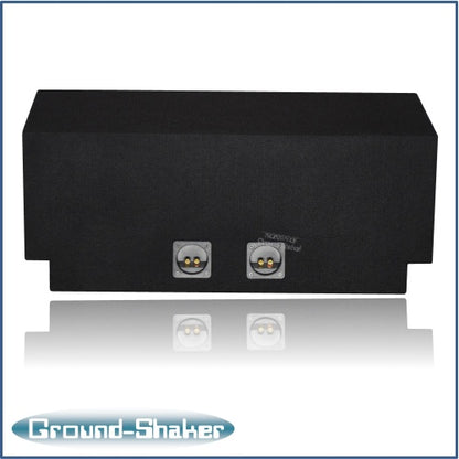 BLACK 8" DUAL SEALED SOLOBARIC SUB BOX, FITS 16-24 CHEVY CAMARO