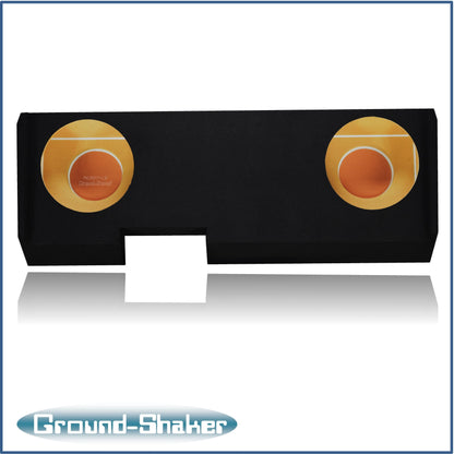 BLACK 12” DUAL SEALED SUB BOX, FITS 19-26 GMC SIERRA DOUBLE & CREW-CAB