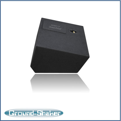 BLACK 10" L7T SINGLE SEALED SUB BOX, FITS 19-26 GMC SIERRA DOUBLE & CREW-CAB