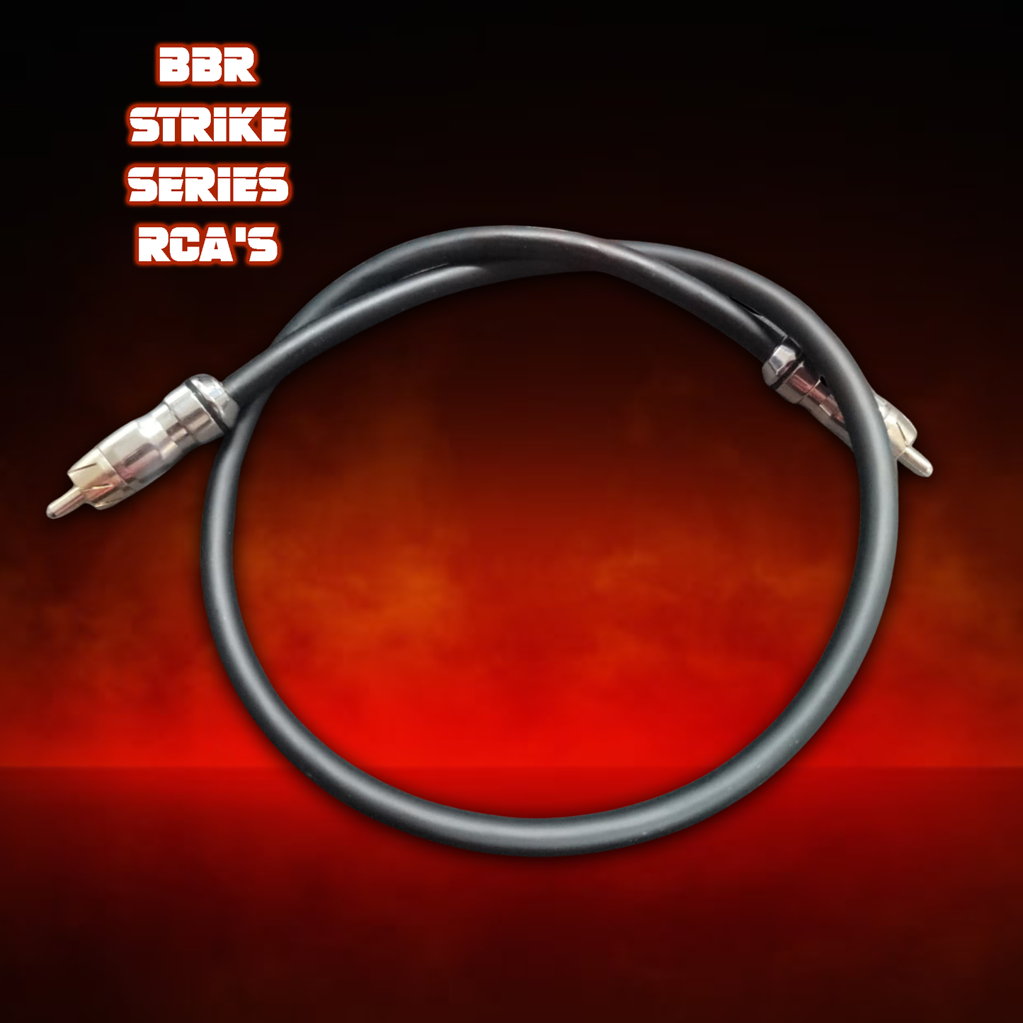 BBR Single Channel RCA CABLE. Hand Made in the USA