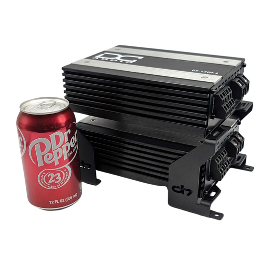 Mini 2 Amp Rack by Droppin HZ Car Audio