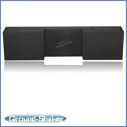 BLACK 10" DUAL SEALED SUB BOX, FITS 99-06 & 07 CLASSIC CHEVY SILVERADO EXT-CAB