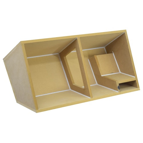 BLACK 12" SINGLE PORTED SUB BOX, FITS 93-02 CHEVY CAMARO