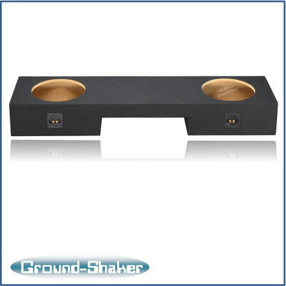 BLACK 12" DUAL SEALED SUB BOX, FITS 99-06 & 07 CLASSIC GMC SIERRA EXT-CAB