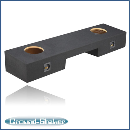 BLACK 8" DUAL SEALED SUB BOX, FITS 99-06 & 07 CLASSIC GMC SIERRA EXT-CAB