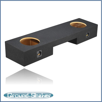 BLACK 10" DUAL PORTED SUB BOX, FITS 99-06 & 07 CLASSIC GMC SIERRA EXT-CAB