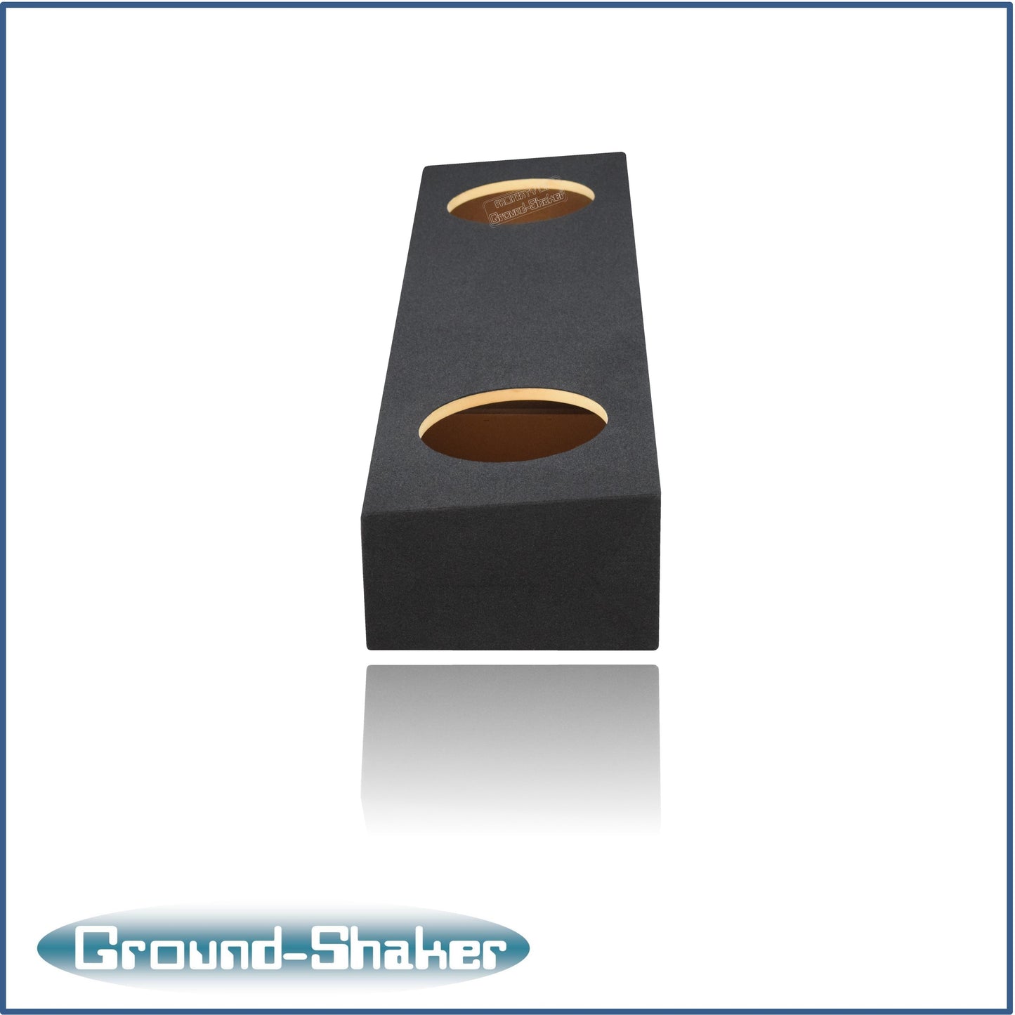 BLACK 10" DUAL PORTED SUB BOX, FITS 99-06 & 07 CLASSIC GMC SIERRA EXT-CAB