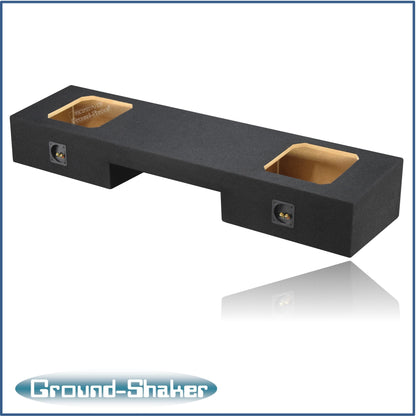 BLACK 10" DUAL SOLOBARIC PORTED SUB BOX, FITS 99-06 & 07 CLASSIC GMC SIERRA EXT-CAB