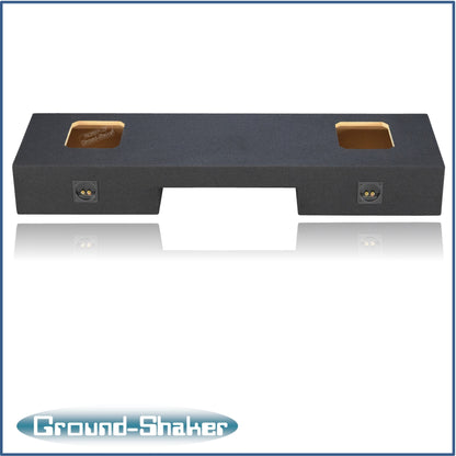 BLACK 8" DUAL SOLOBARIC PORTED SUB BOX, FITS 99-06 & 07 CLASSIC GMC SIERRA EXT-CAB