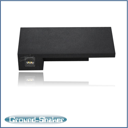BLACK 10" SINGLE SEALED SUB BOX, FITS 88-98 CHEVY SILVERADO EXT-CAB