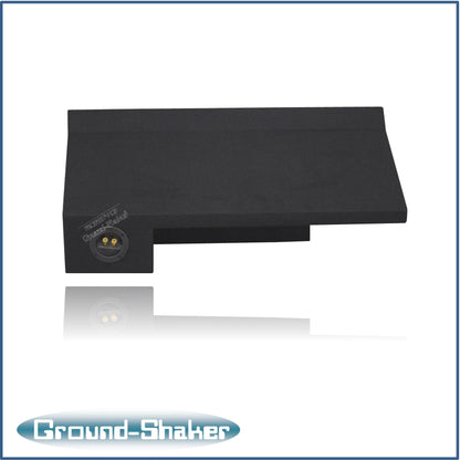 BLACK 12" SINGLE SEALED SUB BOX, FITS 88-98 CHEVY SILVERADO EXT-CAB