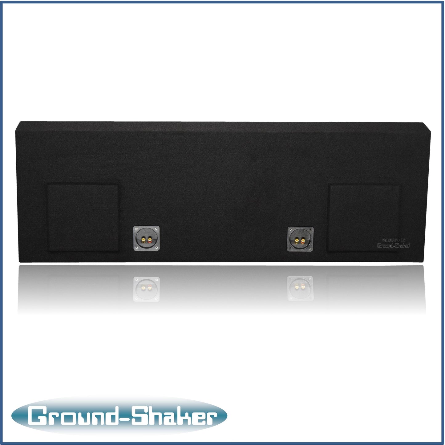 BLACK 10" DUAL PORTED SUB BOX