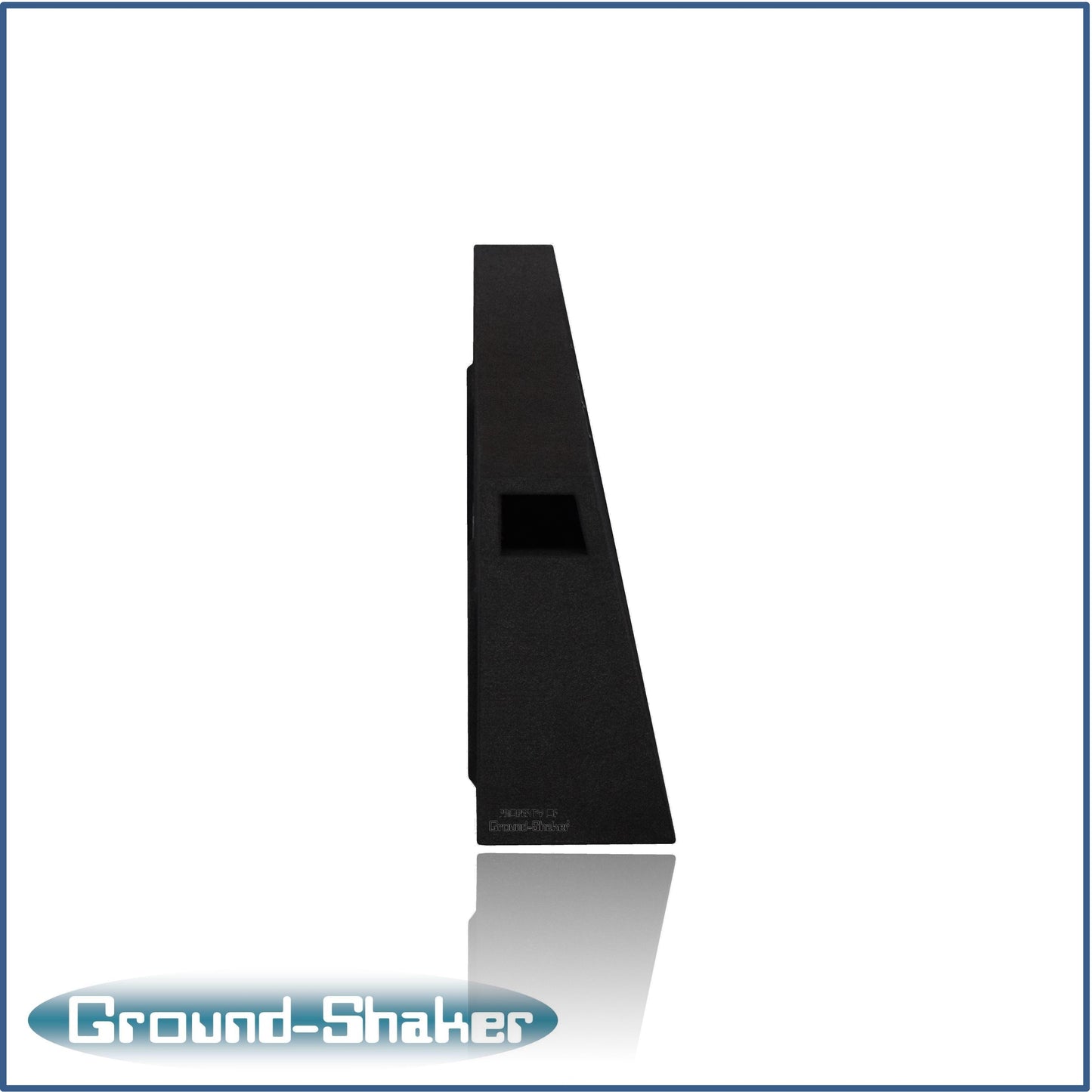 BLACK 10" DUAL PORTED SUB BOX