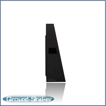 BLACK 10" DUAL PORTED SUB BOX