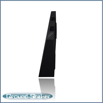 BLACK 12" DUAL SEALED SUB BOX, FITS 08-16 FORD F-350 CREW-CAB
