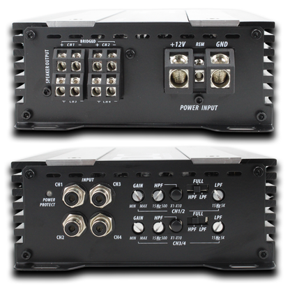 PS1200x4 - Mini 4 Channel Amplifier