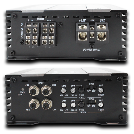 PS1200x4 - Mini 4 Channel Amplifier