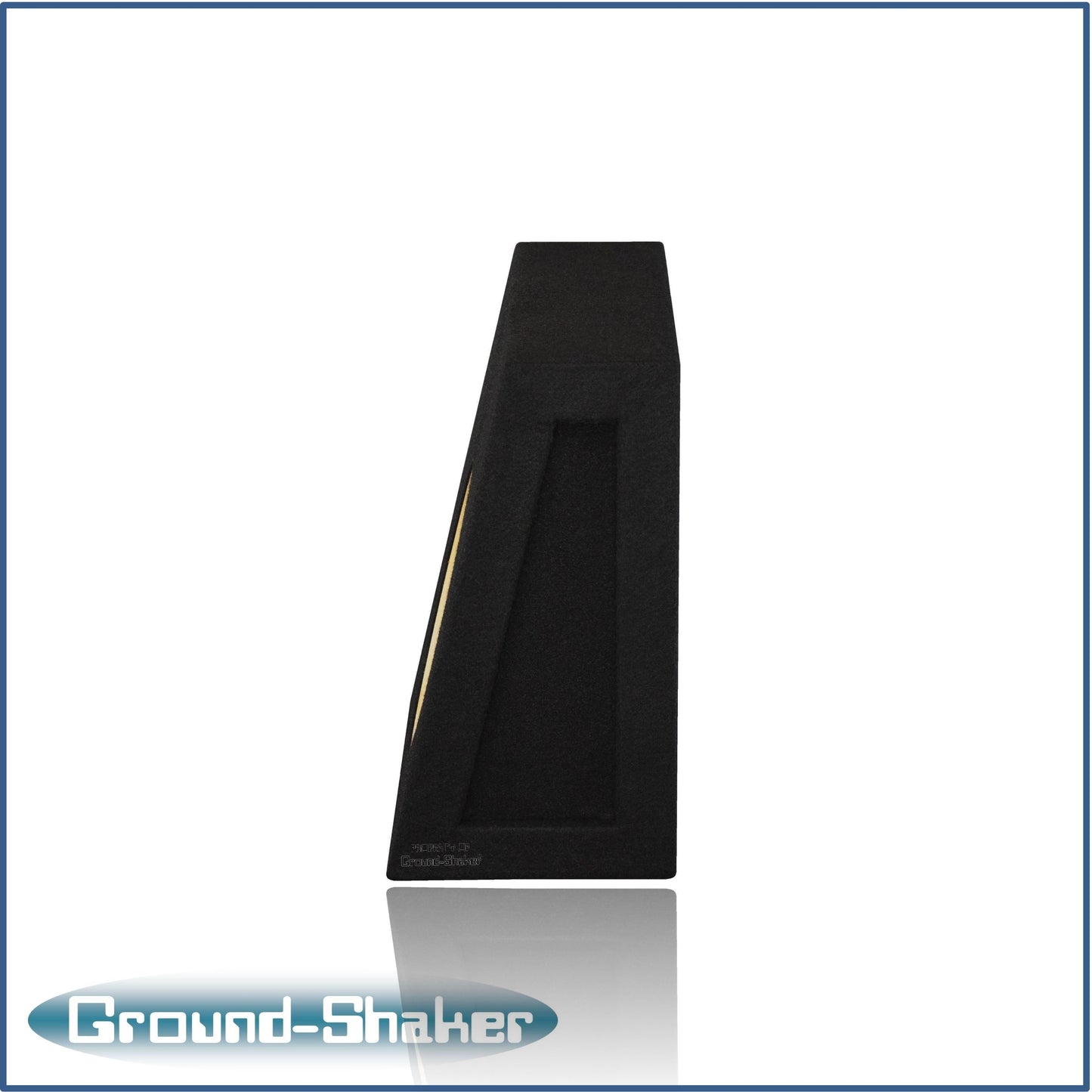 BLACK 10" SINGLE SEALED TRUCK SUB BOX