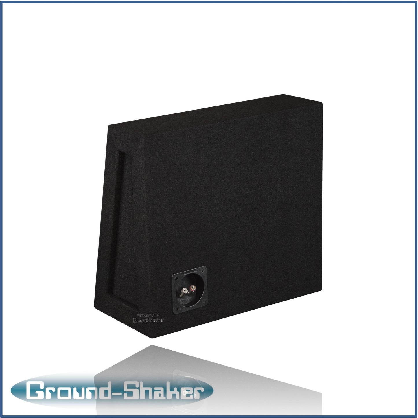 BLACK 10" SINGLE SEALED TRUCK SUB BOX