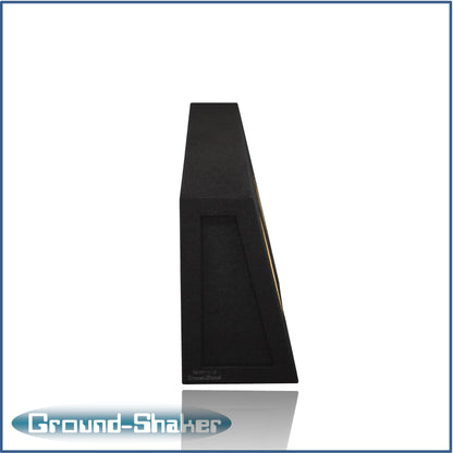 BLACK 12" DUAL SEALED TRUCK SUB BOX