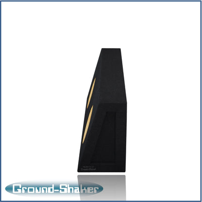 BLACK 8" DUAL SEALED TRUCK SUB BOX