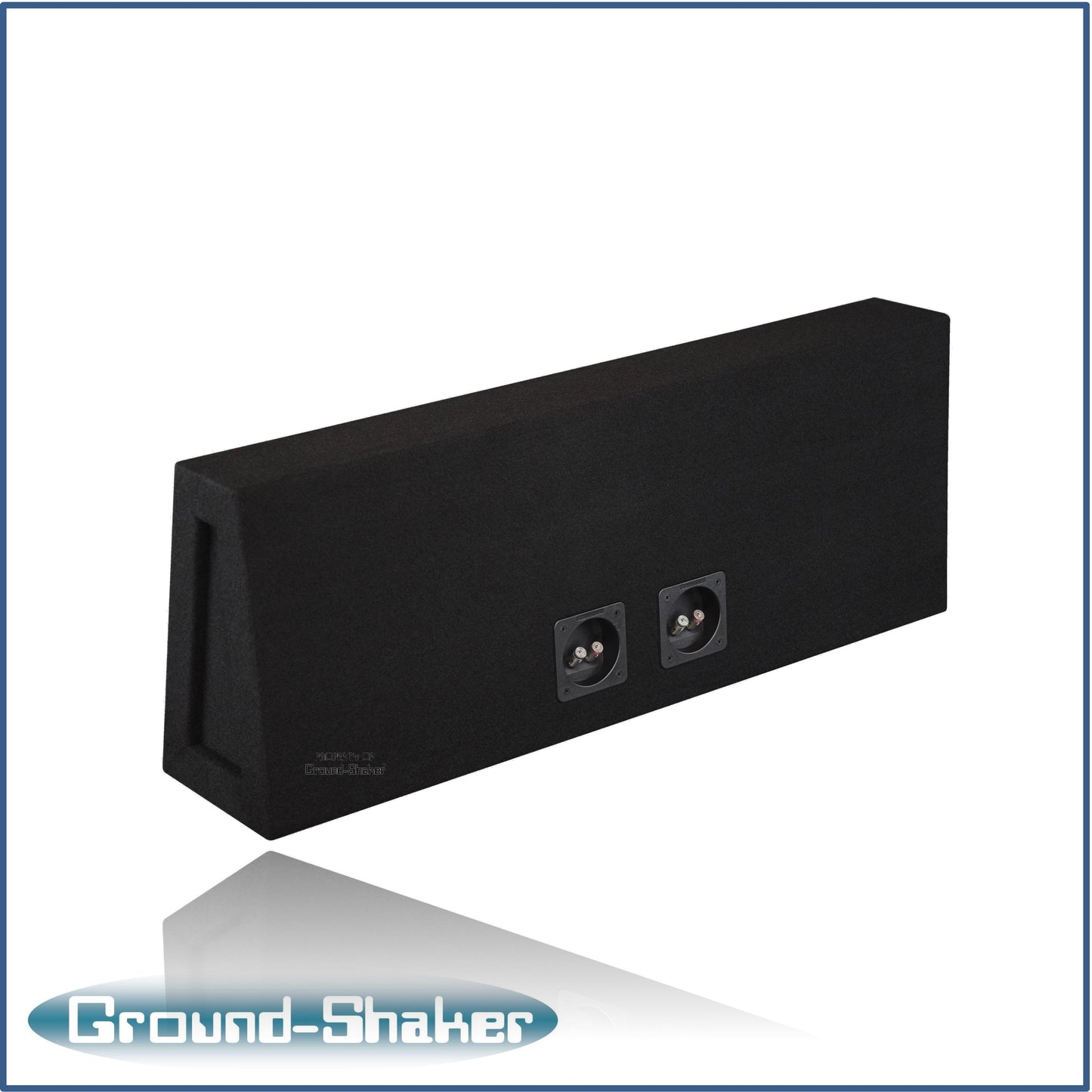 BLACK 8" DUAL SEALED TRUCK SUB BOX