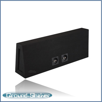 BLACK 8" DUAL SEALED TRUCK SUB BOX