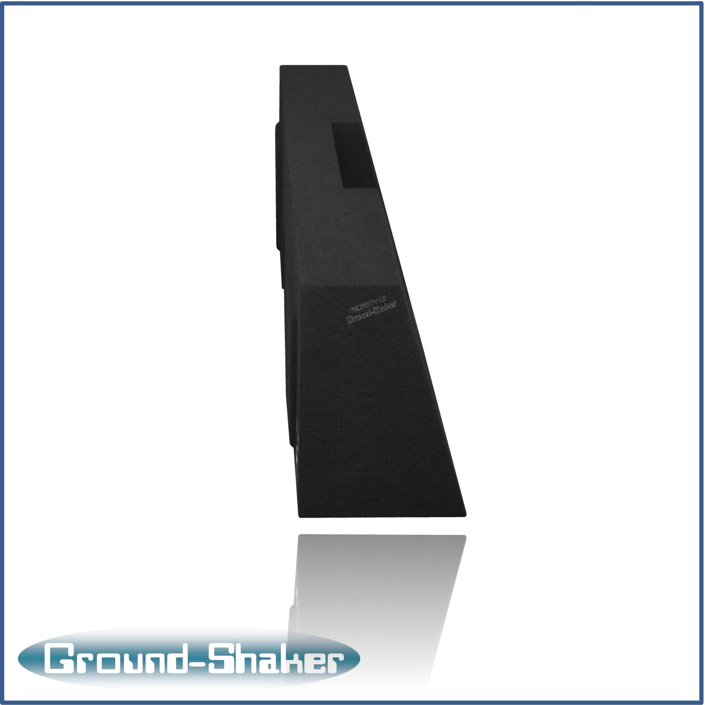 BLACK 12" DUAL SEALED SUB BOX, FITS 07-24 CHEVY SILVERADO REGULAR-CAB