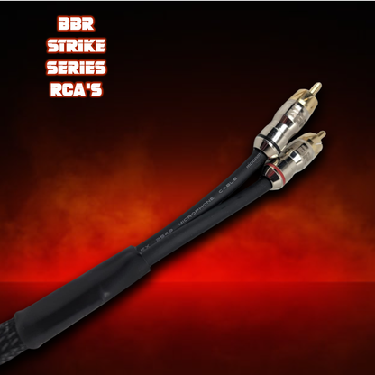BBR 2 Channel RCA CABLE. Hand Made in the USA