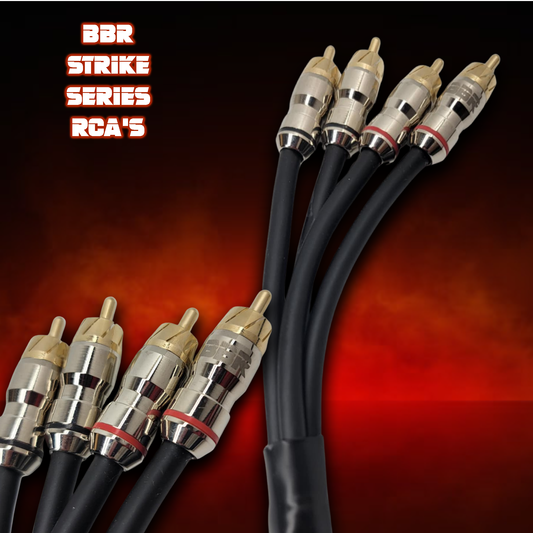 BBR 4 Channel RCA CABLE. Hand Made in the USA