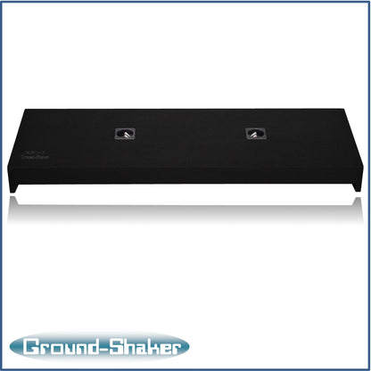 BLACK 13.5" DUAL JL TW5 SEALED SUB BOX, FITS 07-13 CHEVY SILVERADO CREW-CAB
