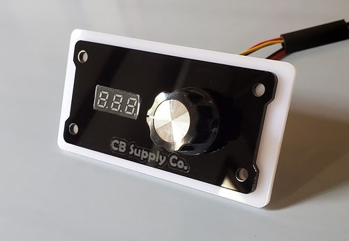 Flush Mount Voltage Control Knobs