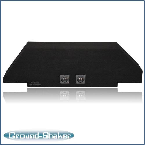 BLACK 10" DUAL SEALED SUB BOX, FITS 10-15 CHEVY CAMARO