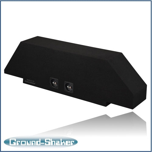 BLACK 8" DUAL SEALED SUB BOX, FITS 10-15 CHEVY CAMARO